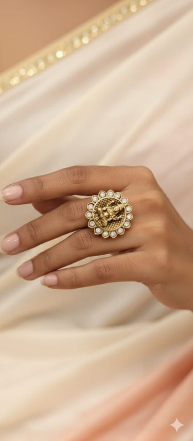 Laxmi Ji Polki Ring